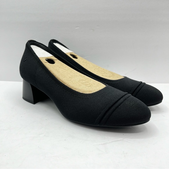 Vivaia Women’s Size 8.5 (39.5) Julie Pro black round toe chunky block heels - Picture 11 of 14